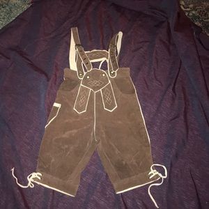 Vintage authentic German lederhosen